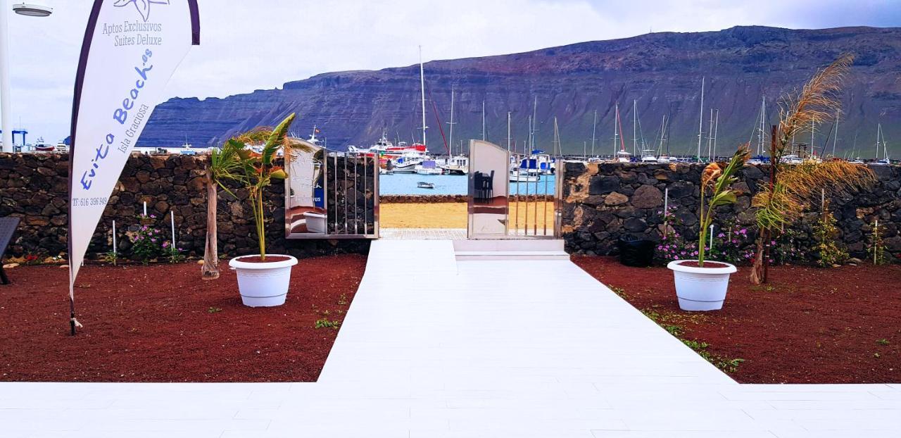 La Graciosa Camelia Beach Vistas Mar Caleta de Sebo Exteriér fotografie