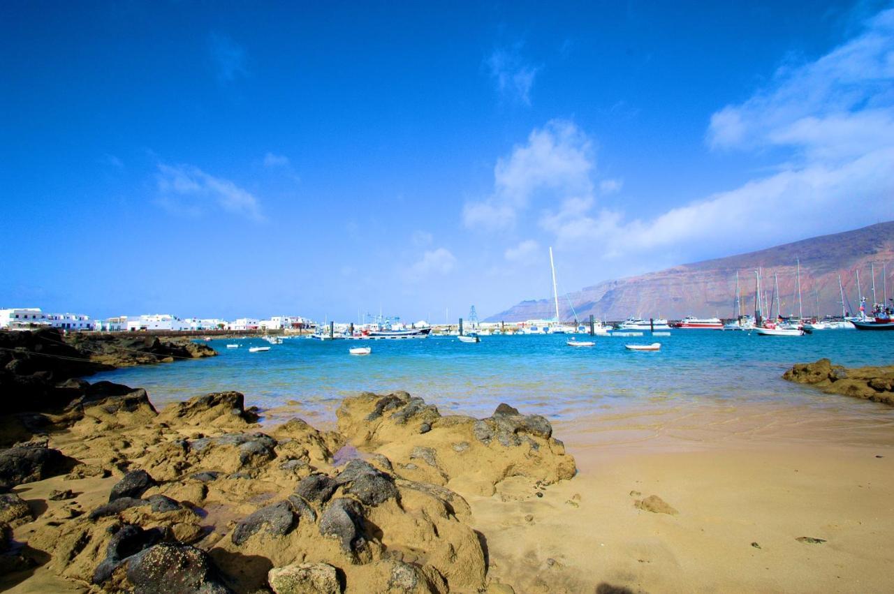 La Graciosa Camelia Beach Vistas Mar Caleta de Sebo Exteriér fotografie