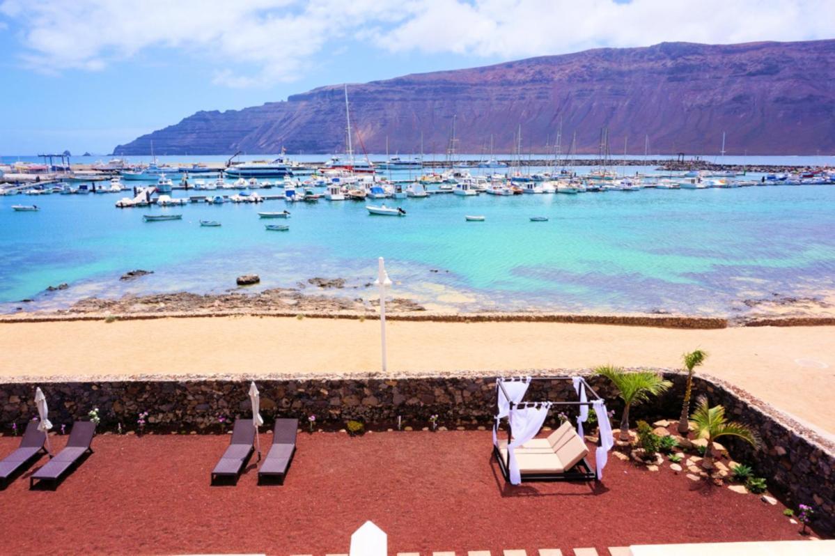 La Graciosa Camelia Beach Vistas Mar Caleta de Sebo Exteriér fotografie